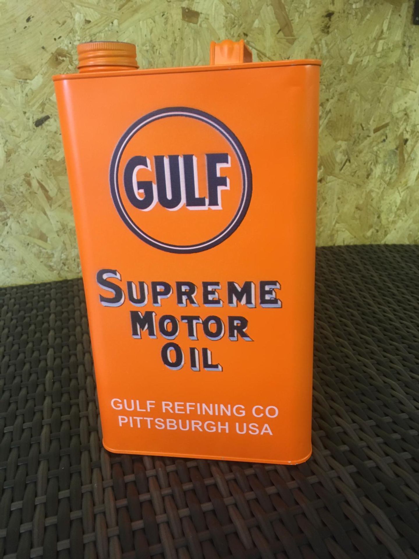 Gulf Oil Petrol Can