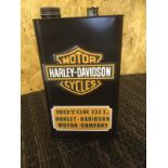 Harley Davidson Motorcycles Oil Can