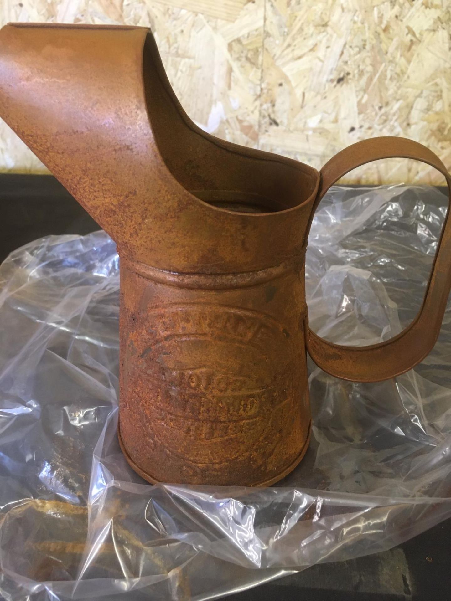 Harley Davidson Rustic Oil Jug