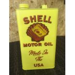 Shell Motor Oil Can