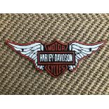 Cast Iron Harley Davidson Motorcycles Large Wall Plaque