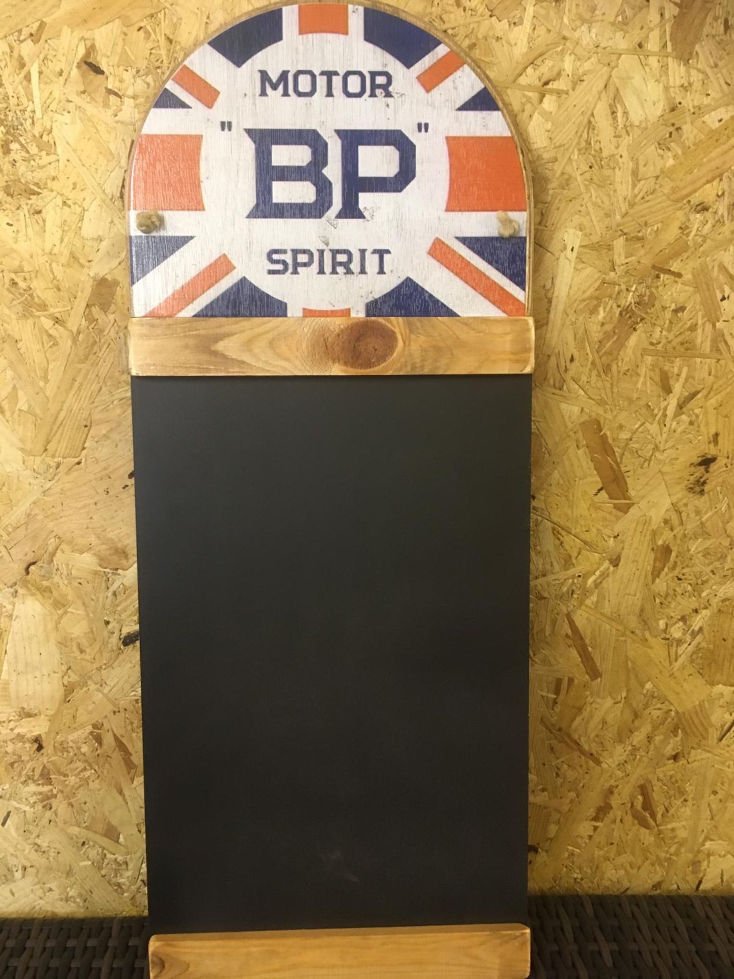 BP Motor Spirit Blackboard