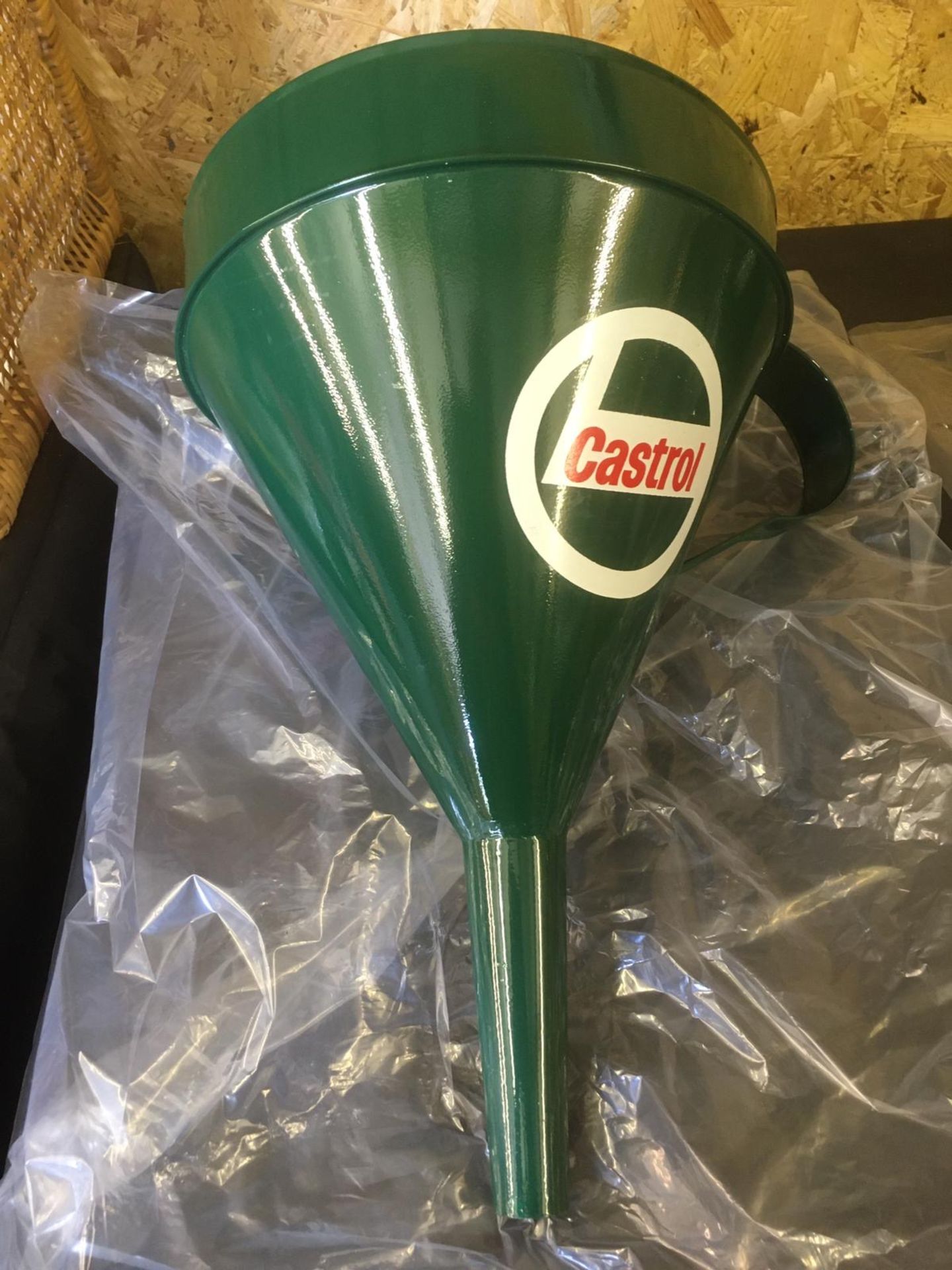 Medium Castrol Oil Funnel