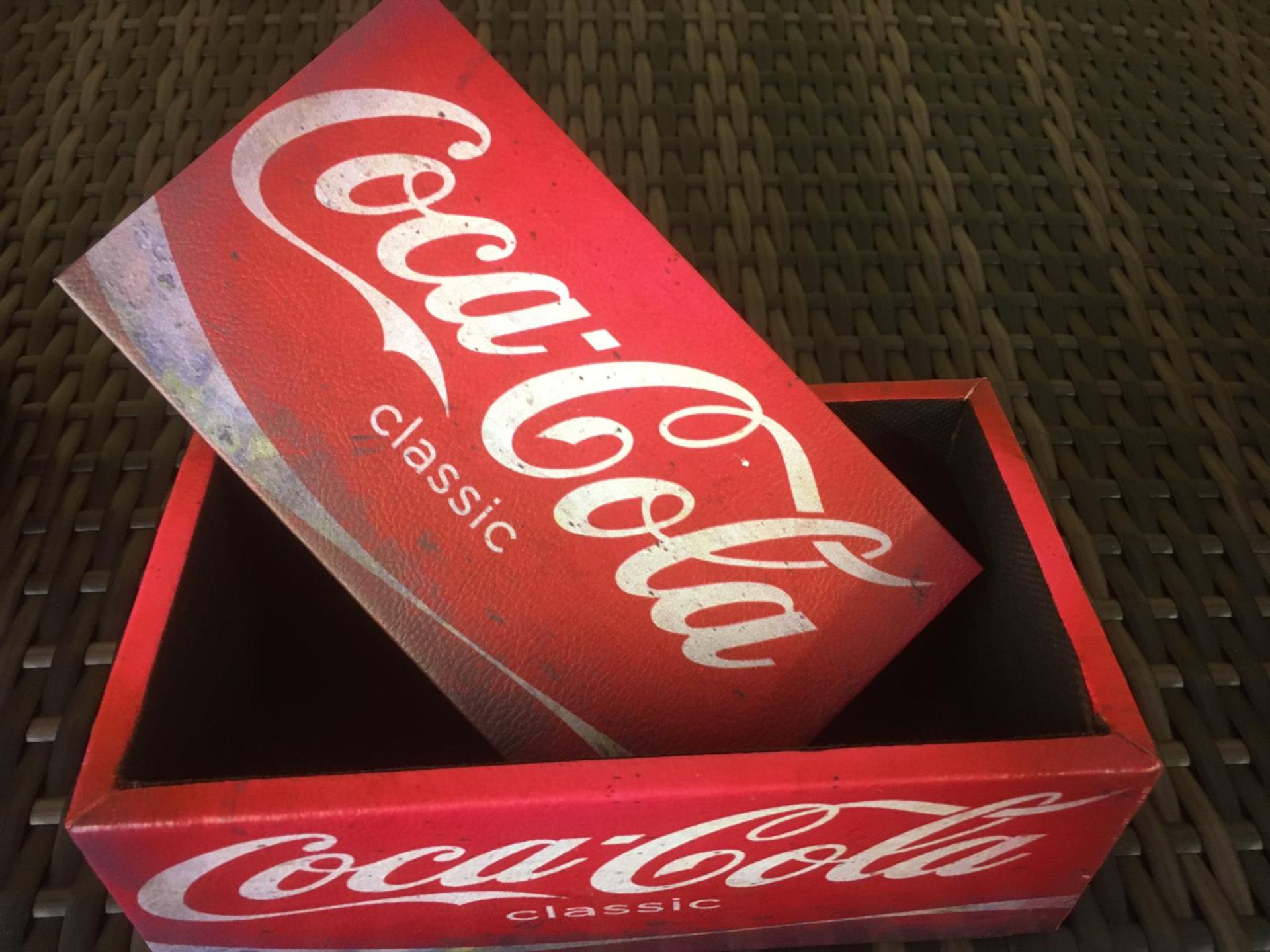 Coca Cola Storage Boxes - Image 3 of 4