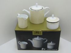 1x Portmeiron Studio, 3 Piece Tea Set