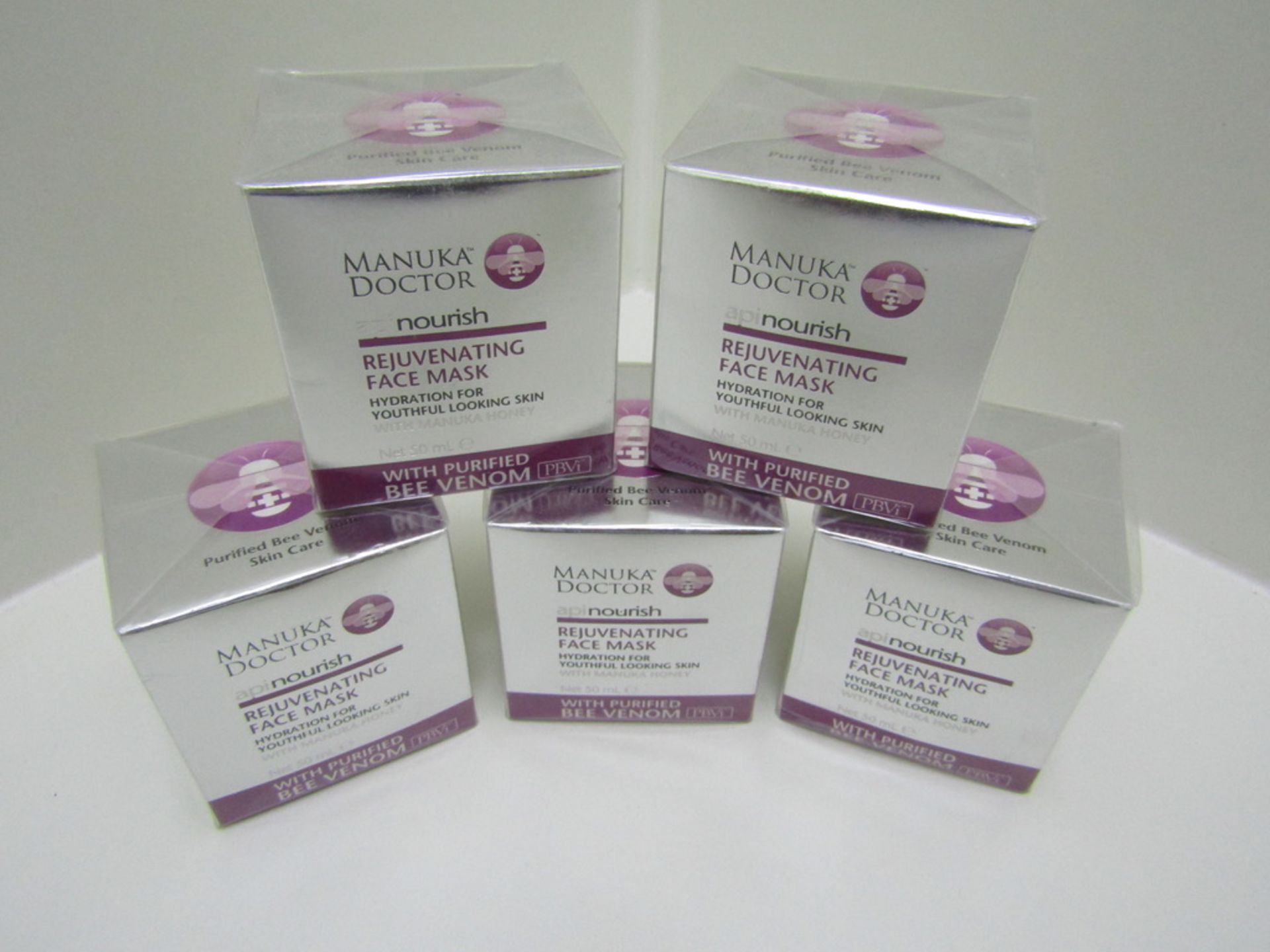 5x Manuka Honey Face Mask. 50ml each. - Image 2 of 6