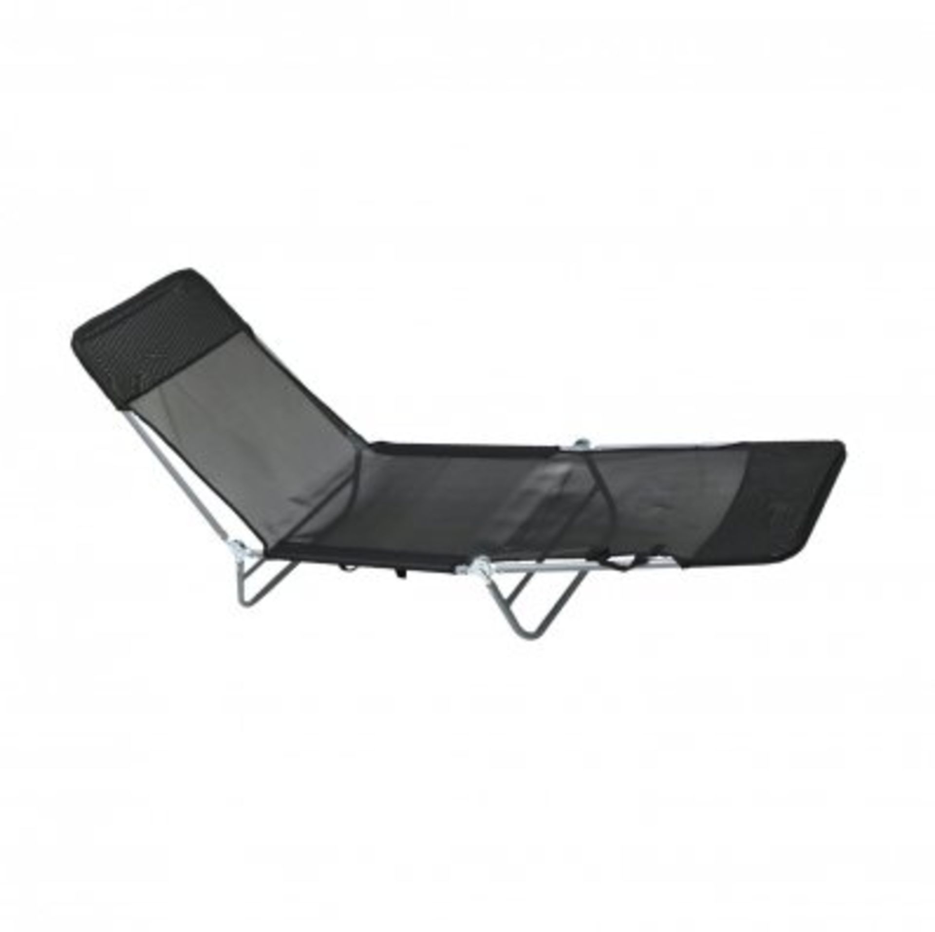 (RU372) Folding Reclining Sun Lounger Beach Garden Camping Bed Chair This year relax in...