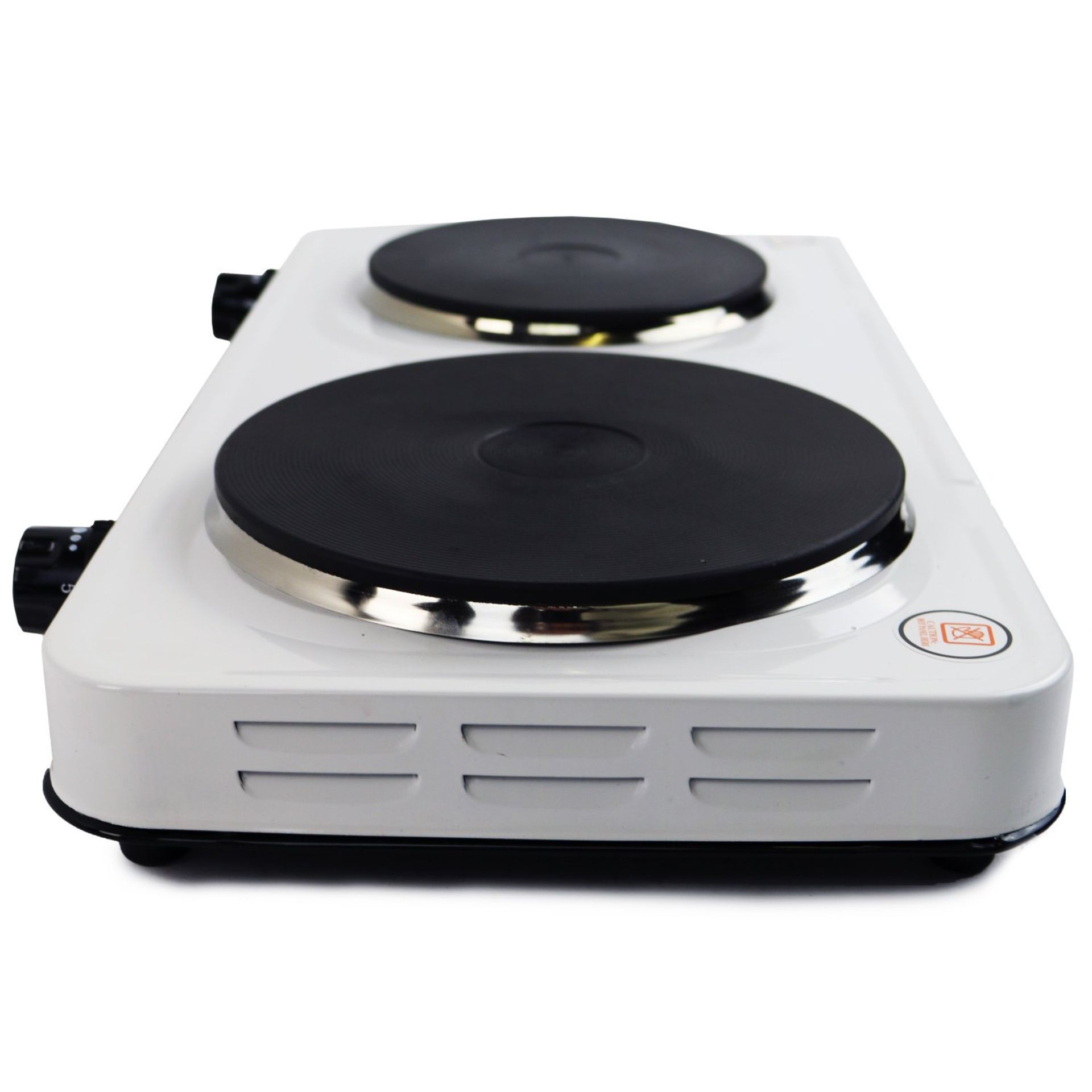 (RU15) 2.5Kw Electric Portable Kitchen Double Hot Plate The 2.5kW electric hot plate is an e... - Image 2 of 2