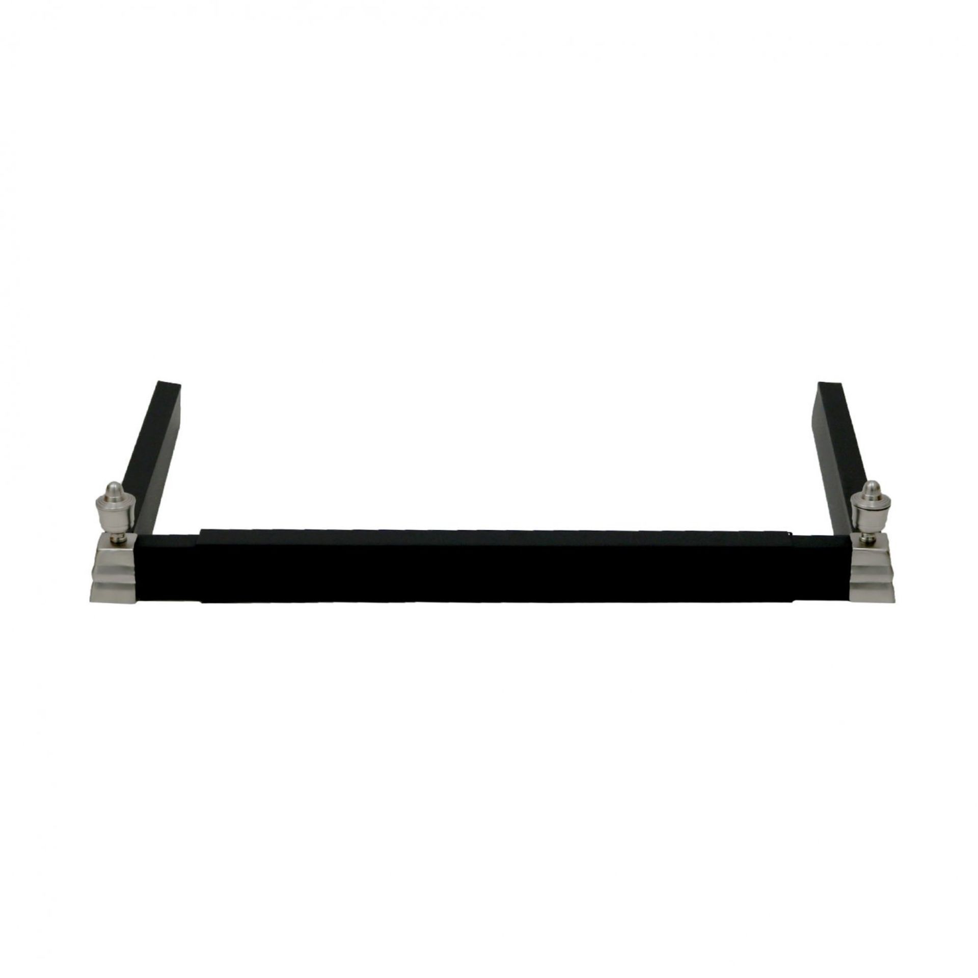 (TD100) Adjustable Chrome Fire Fender Fireplace Guard Frame Surround The fire fender provide... - Image 2 of 2