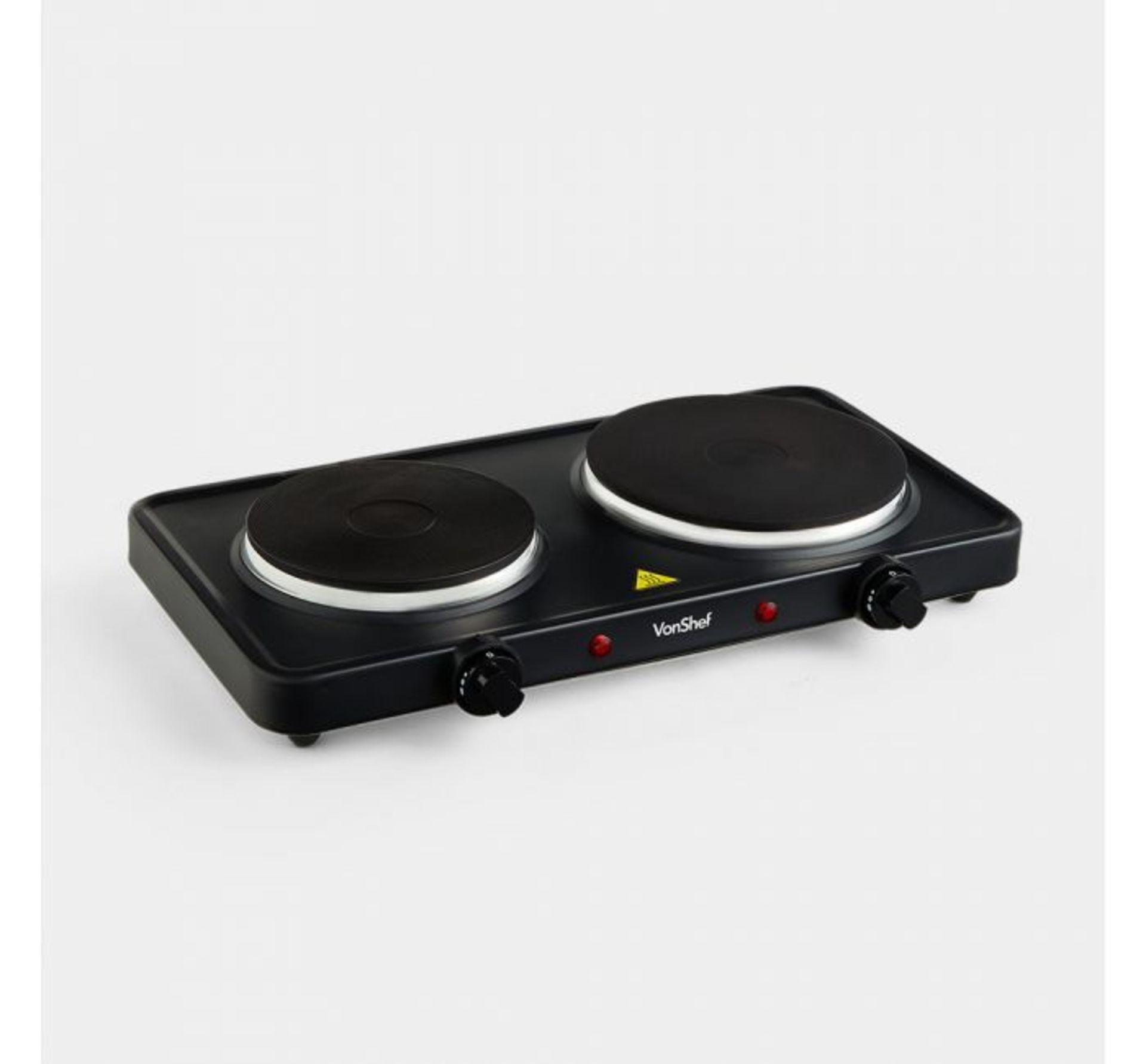 (OM28) Double Hot Plate Small, lightweight and easily portable, use the hot plate for cooking ... - Image 2 of 3