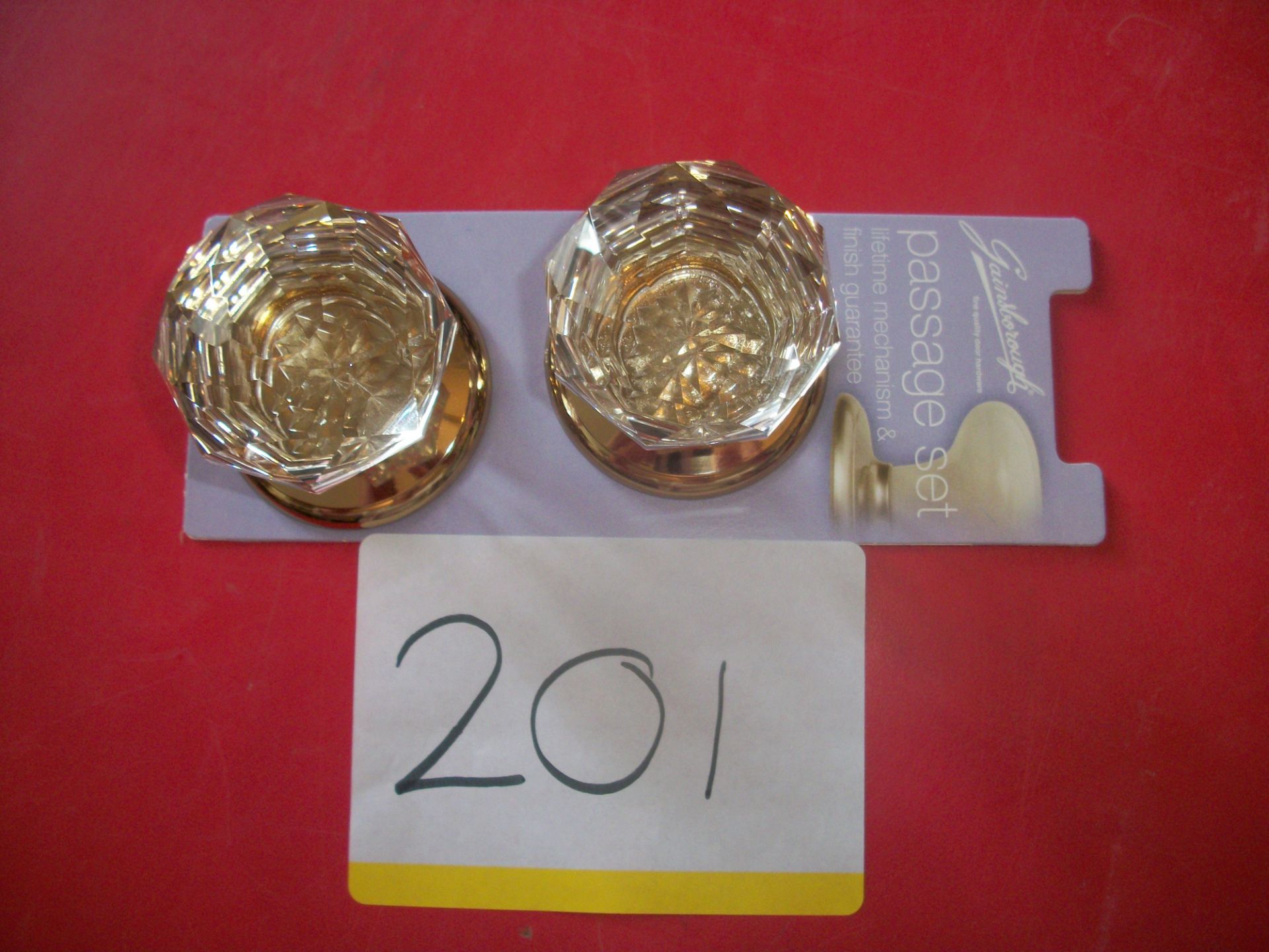 Gainsborough Crystal Knob Set Imported from Australia RRP £45 - Image 2 of 2