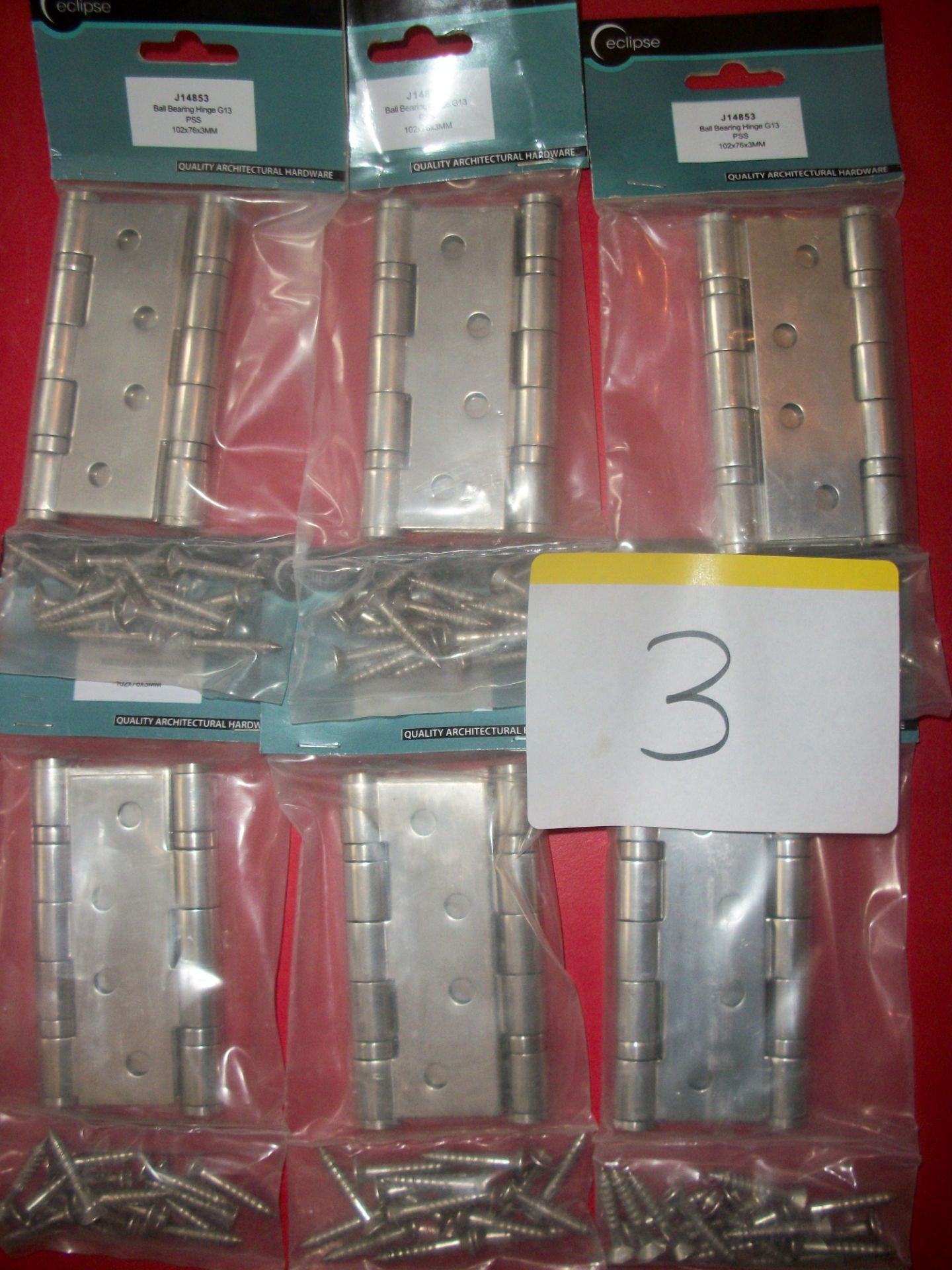 6 Pairs x Ball Bearing Hinge