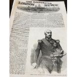 An original complete edition of The Illustrated London News 1855. No 10