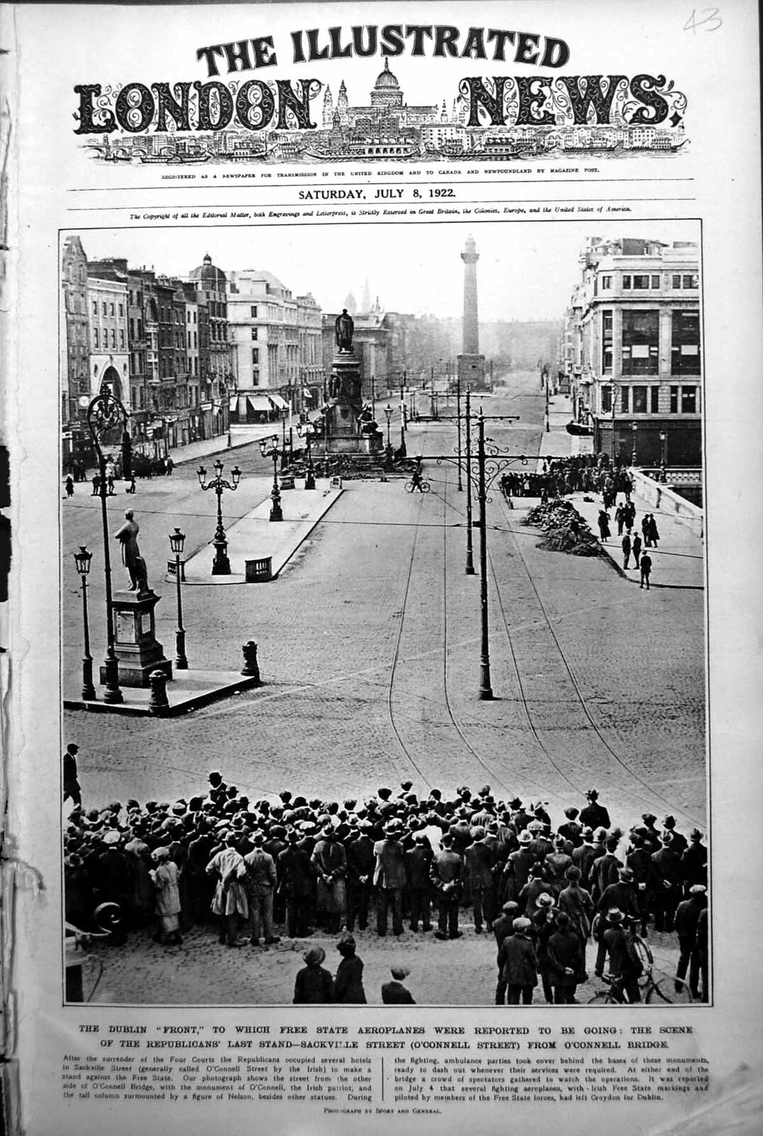 The Battle of Dublin Anti Treaty Forces Last Stand Against Michael Collins Free State 1922