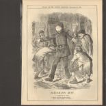 Blind-Man's Bluff mock’s the attempts by the Police to find Jack the Ripper 1888 print