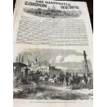 An original complete edition of The Illustrated London News 1855. No 7