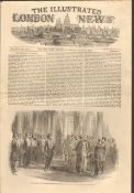 Sultan of Turkey Constantinople 1849 Antique print