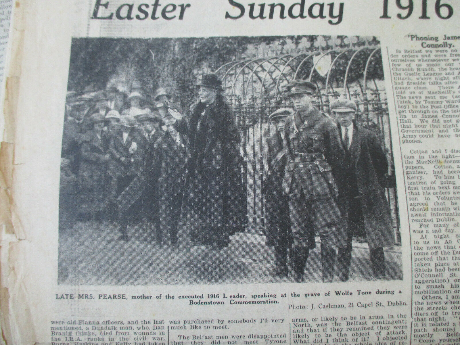 Orig. 1939 'The Kerryman' Newspaper-St Patricks Day Issue With Rebellion Content - Image 8 of 12