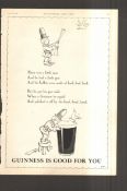 Vintage Guinness advertising print – Code: G.E.486.A