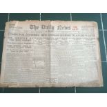 1916 20th may aoariginal Edition Daily News Mr Birrell at Irish Inquiry Easter Rising