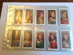 John Player 'Kings & Queens' Cigarette Cards