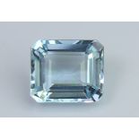 Blue Aquamarine, 1.22 Ct