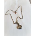 Guess Concave Heart Necklace