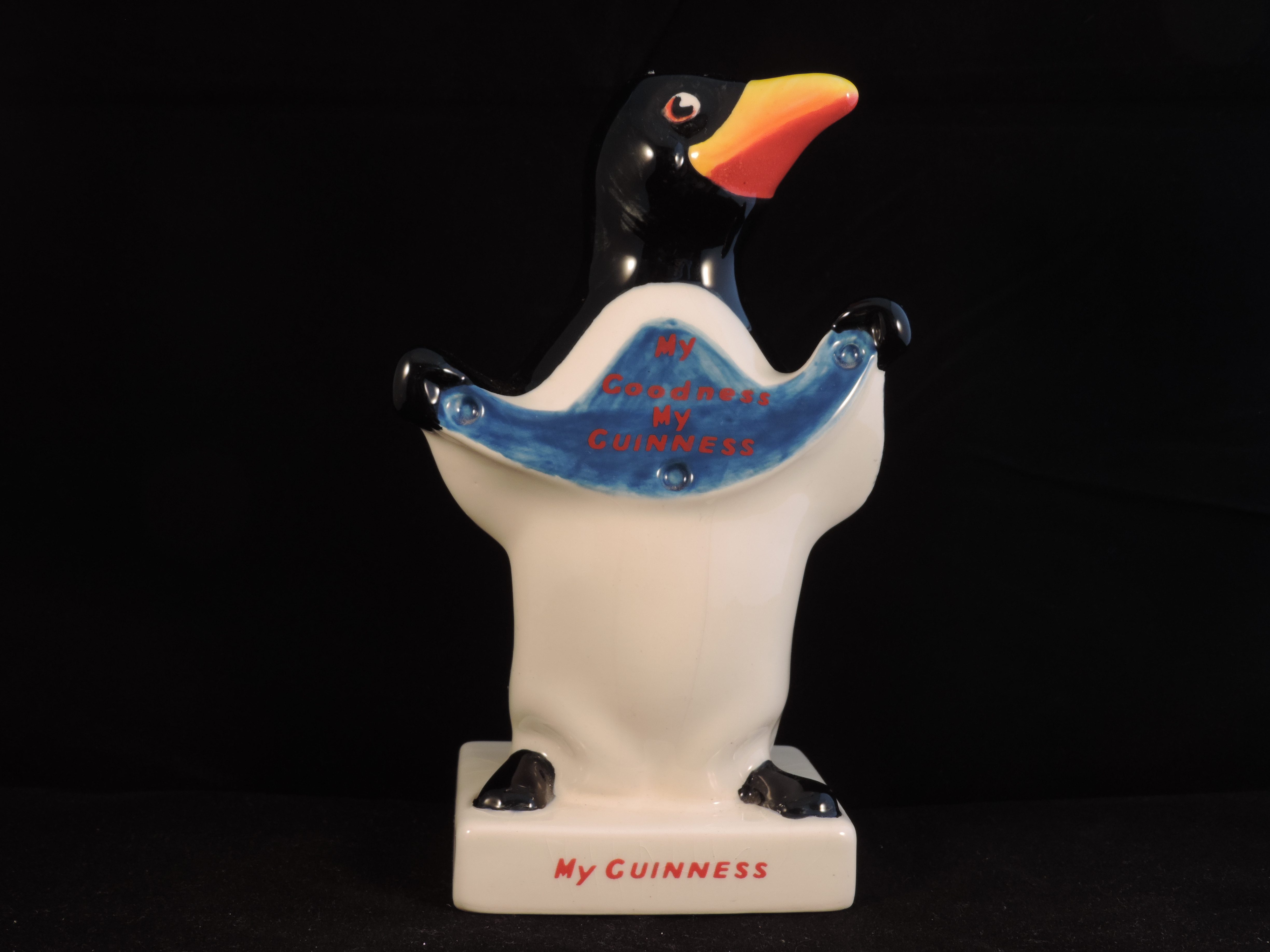 Carlton Ware Ceramic Guinness Penguin Lamp