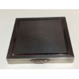 Antique English Ivor Gordon Solid Silver And Rose Gold Hinged Box 1940