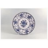 Johnson Brothers “ Indies ” Blue & White Plates 24 Pieces