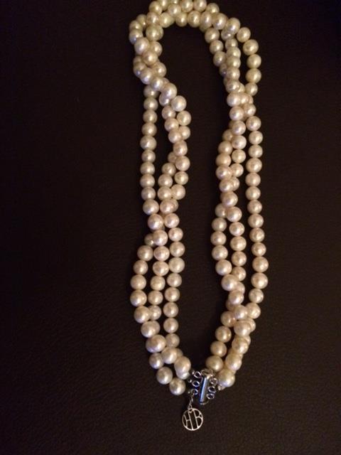 Freshwater Cultured Pearls Demi-Parure - Image 7 of 8