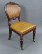 Mid 19Th C. Gillow Mahogany Library Chairs