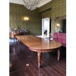 14ft, Joseph Fitter Wind-Out, Mahogany Table