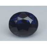 Blue Sapphire, 1.08 Ct