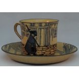 Royal Doulton Dickens Watchmen Cup And  Saucer