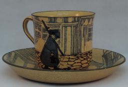 Royal Doulton Dickens Watchmen Cup And  Saucer