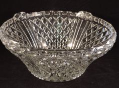 Cut Glass Fruit Dish