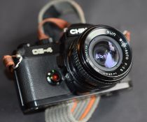 Chinon Ce-4 (Stuck) With Mc Sun Lens