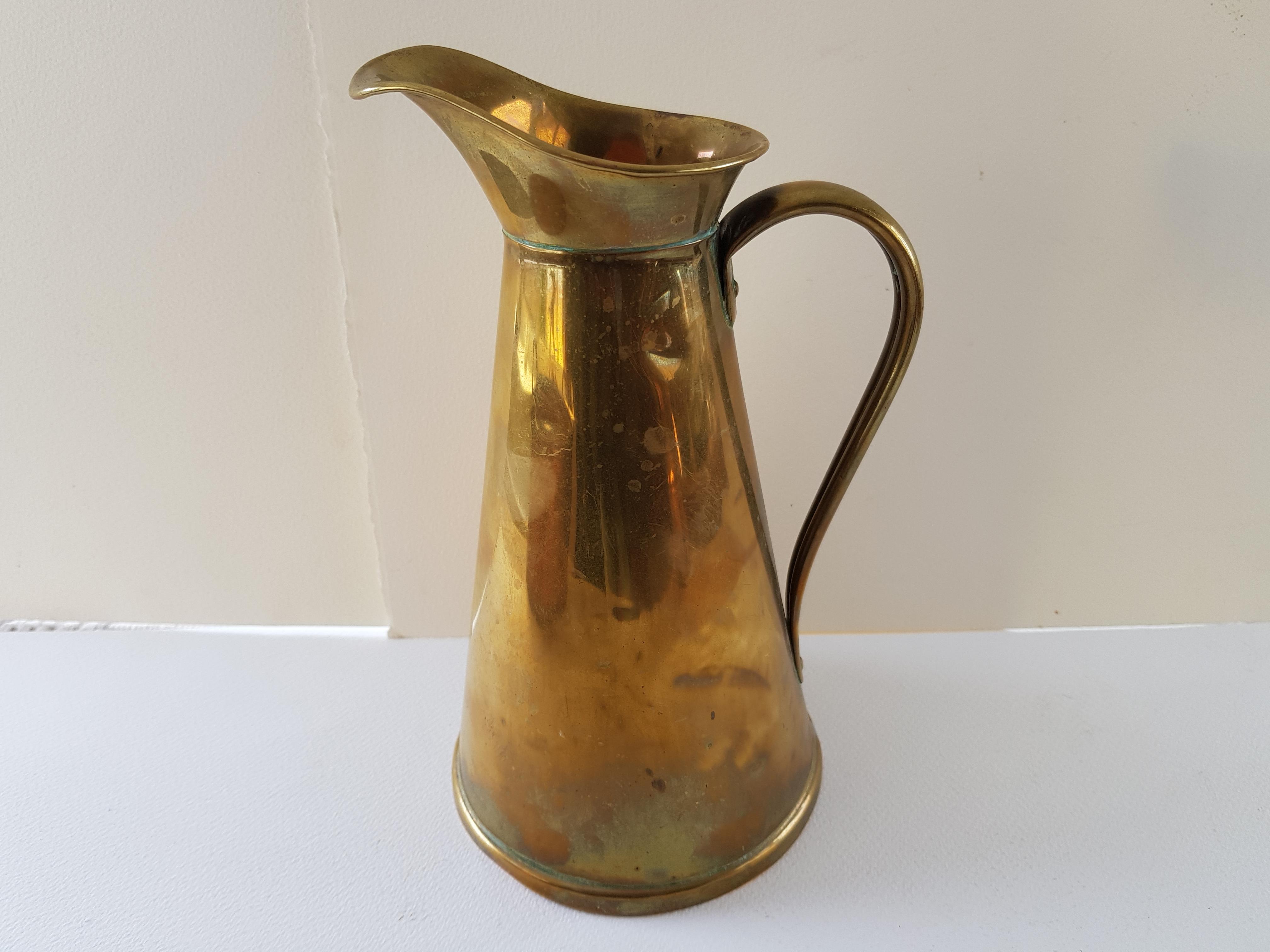 Vintage Copper And Brass Jugs - Image 4 of 5
