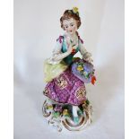 Antique Chelsea Porcelain Figurine C.1750'S