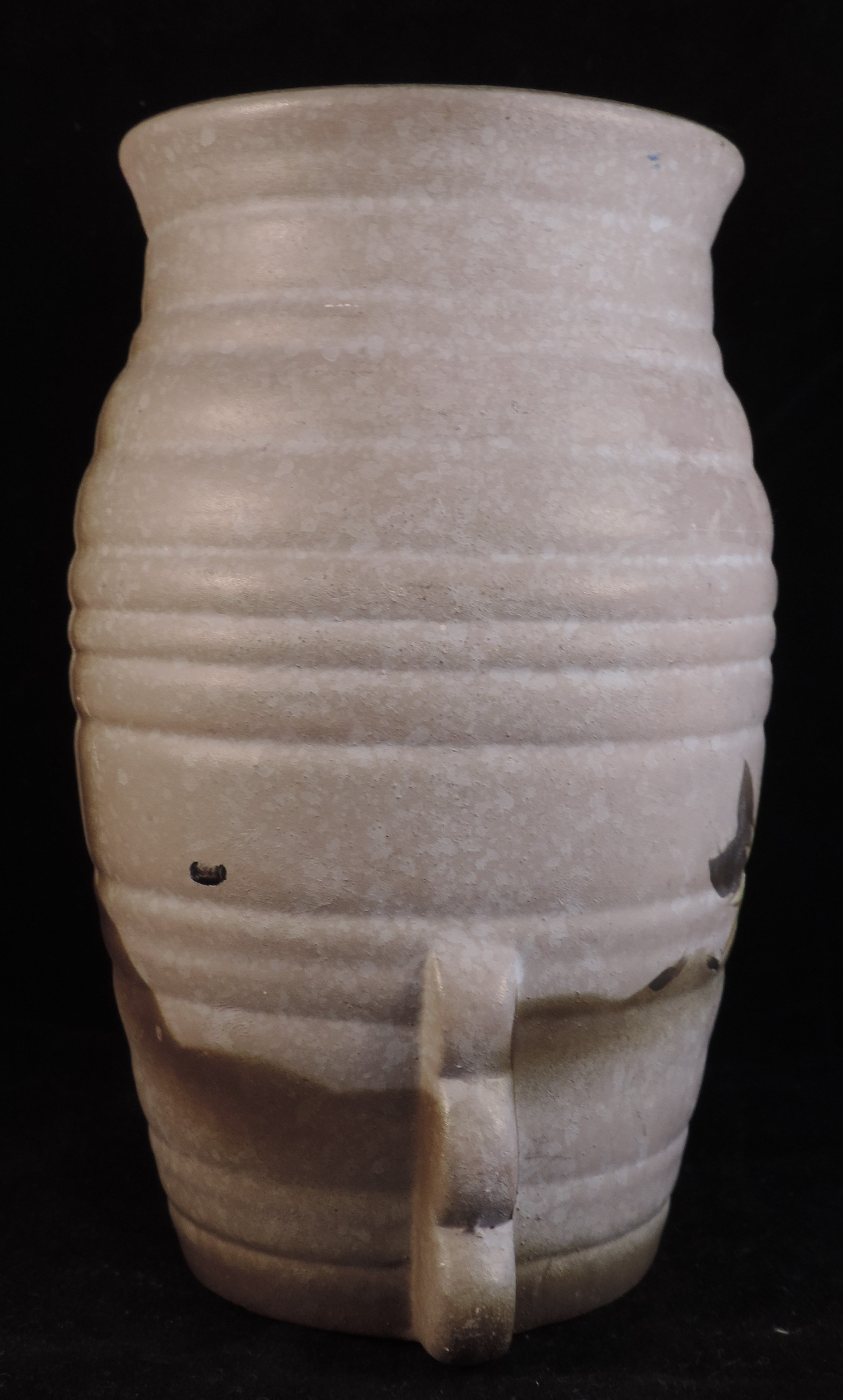 Hive Shaped Vase With Floral Design - Image 2 of 5