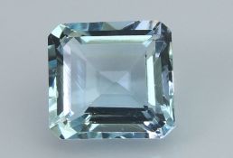 Blue Aquamarine, 1.15 Ct