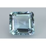 Blue Aquamarine, 1.15 Ct