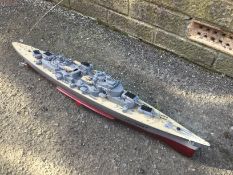 Large Remote Controlled Battleship