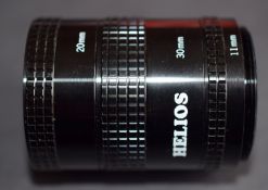 Set Of 3 Automatic Helios M42 Screwmount Extension Tubes