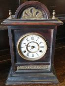 Antiques Victorian Mantel Clock 8 Day Cathedral Chimes