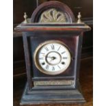 Antiques Victorian Mantel Clock 8 Day Cathedral Chimes