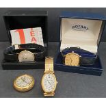 Vintage Collection of 4 Watches Includes Rotary
