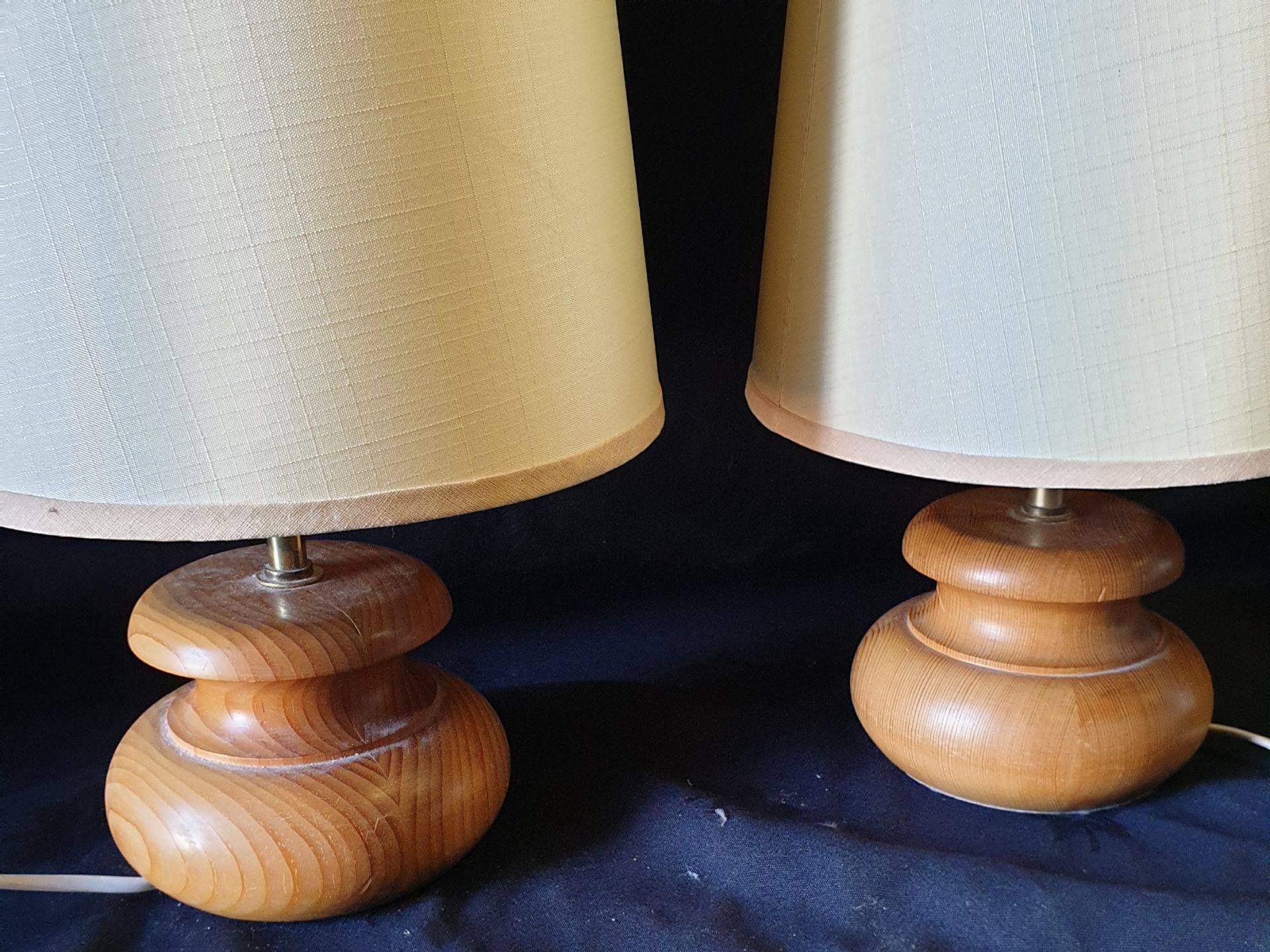 Vintage 2 x Mid Century Table Lamps - Image 2 of 2