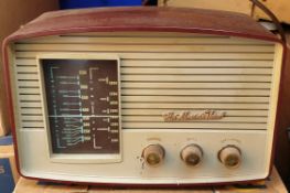 Vintage H M V (His Masters Voice) Bakelite Valve Radio